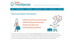 Desktop Screenshot of membertravelspecials.com